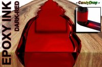 Alcohol INK Tints Clear DARK RED CandyDrop