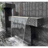 Akustikpaneele Wandpaneele Schwarz Metall Wasserdicht, Akustik dämmend, 4 Stück ca. 260x16,5cm, auch geschnitten erhältlich Premium Qualität