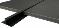 Aluminium Profil Verbinder Schwarz Eloxiert, 2m H...