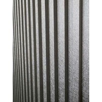 Akustikpaneele Wandpaneele Silber Gesprenkelt Wasserdicht, Akustik dämmend, 4 Stück ca. 260x16,5cm, auch geschnitten erhältlich Premium Qualität